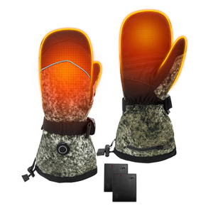 Waterproof Rechargeable Electric Heated Mittens Gloves for Ski Snowboarding MTECG015