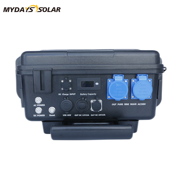 High Battery Capacity Portable Pull Rod Portable Power Station MSO-93