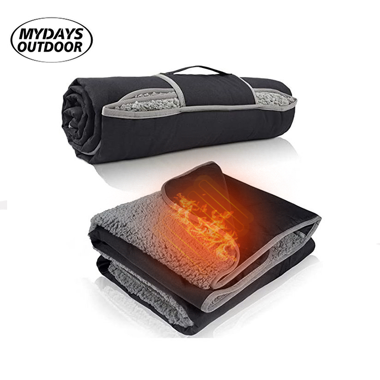 Portable USB Heated Blanket Wearable Electric Heated Throw Blanket MTECB003