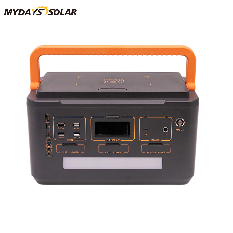 High Performance 500W Portable Solar Power Station for Outdoor MSO-91