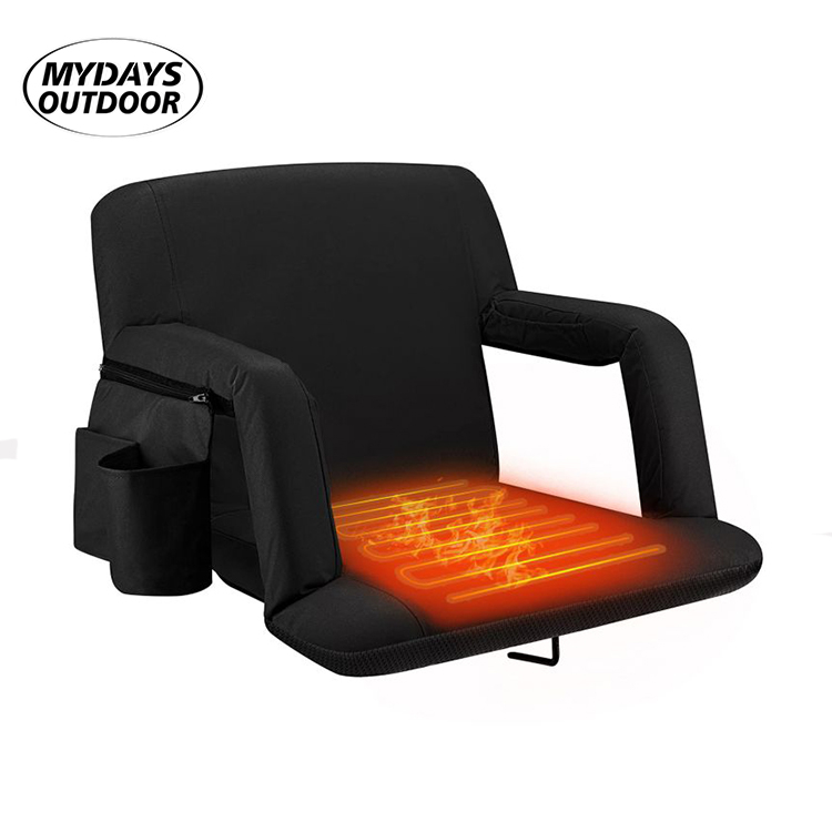 Wholesale Heated Foldable Reclining Stadium Seat MTECC011