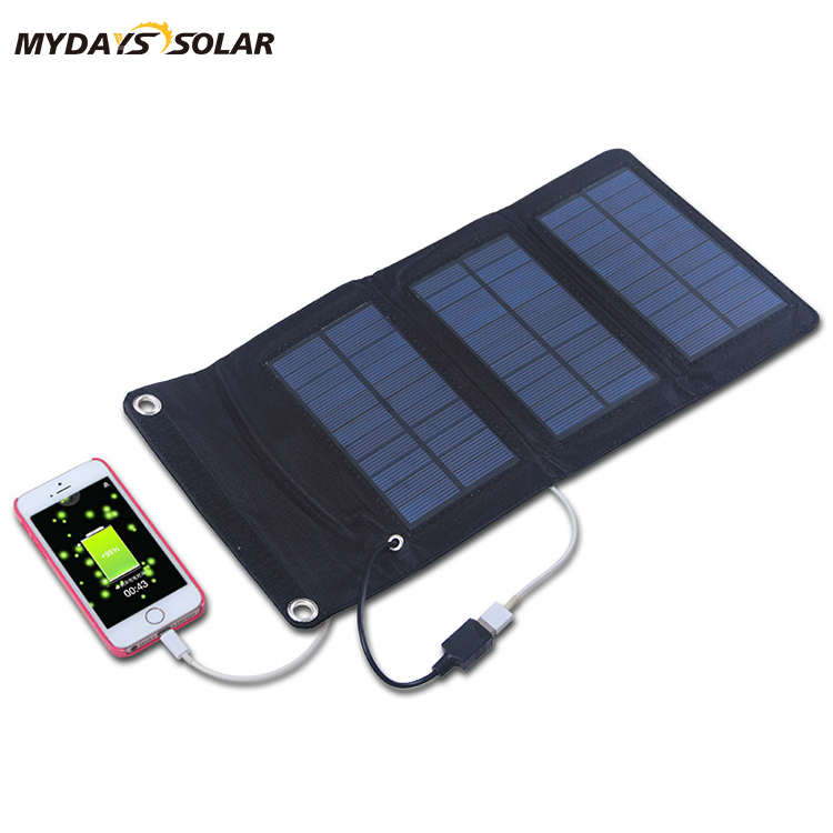  5W Outdoor Hiking Camping Portable Solar Panel MSO-208