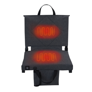 Heated Steel Seat Cushion with Back Support MTECC017