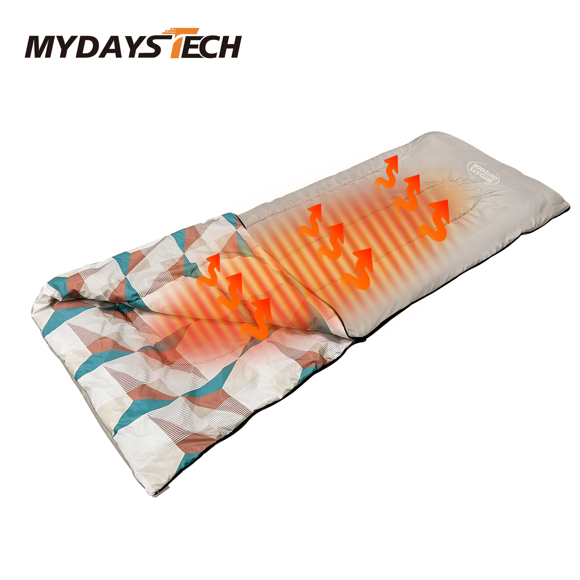 Wholesale Heated Sleeping Bag With Compression Bag MTECS002