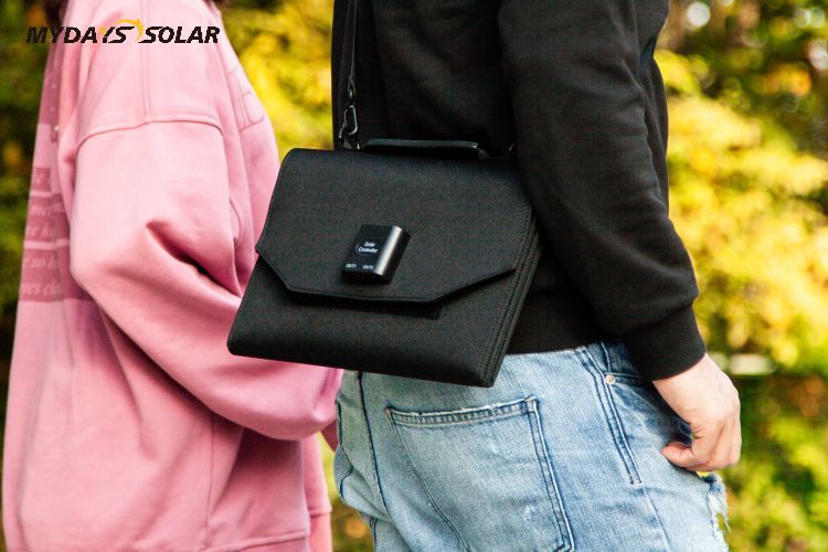 Portable Convenient Carry Around Dual USB Output Foldable Solar Panel Charger MSO-4