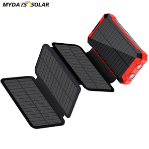 20000mAH Foldable Wireless Solar Charger Power Bank MDSW-1012