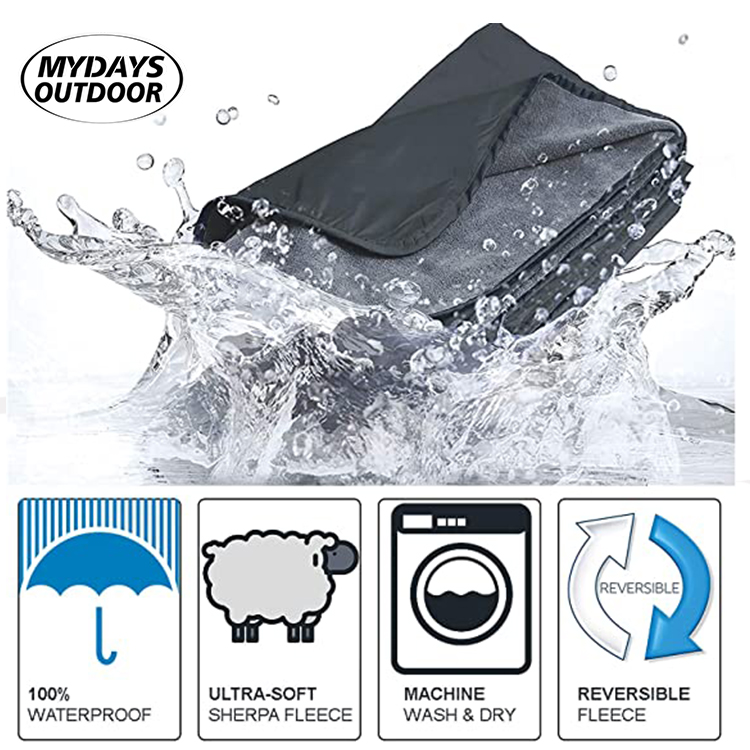 Portable USB Heated Blanket Wearable Electric Heated Throw Blanket MTECB003
