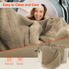 Extremely Soft And Comfortable Heating Shawl Blanket MTECB014