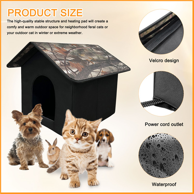 Waterproof Warm Heating Pet House Supplier MTECP005