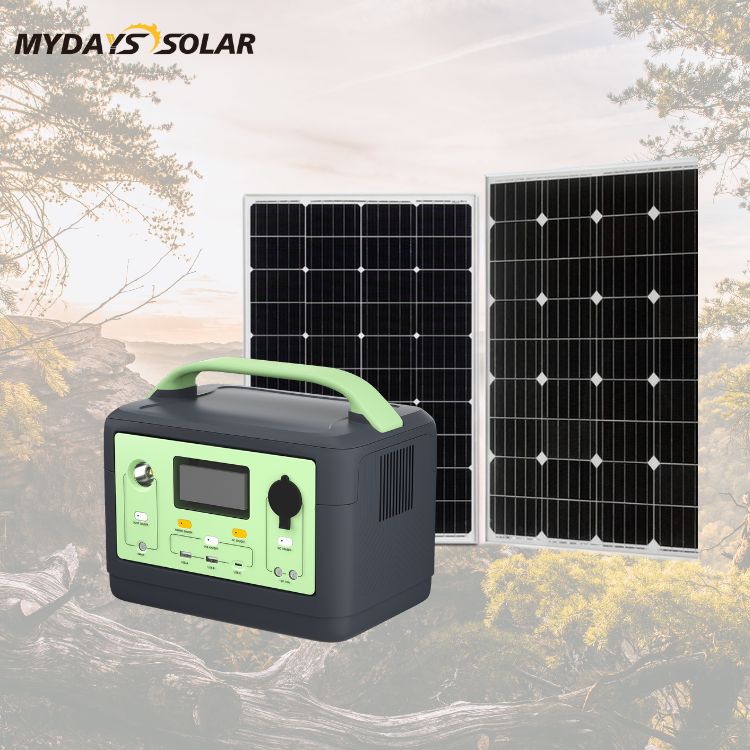 2022 New Design Solar Energy Power System Generator Portable Power Station 600W MSO-84