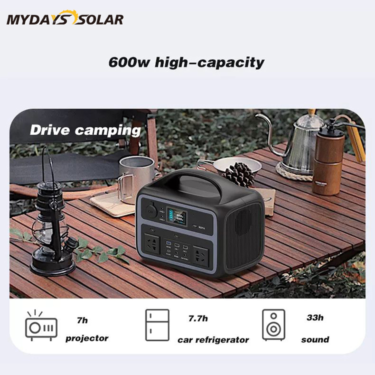 600W Portable Power Station for Outdoor Camping MSO-63