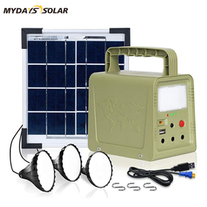 18W Panel 3 LED Light Flashlights Solar Lighting System MSO-30