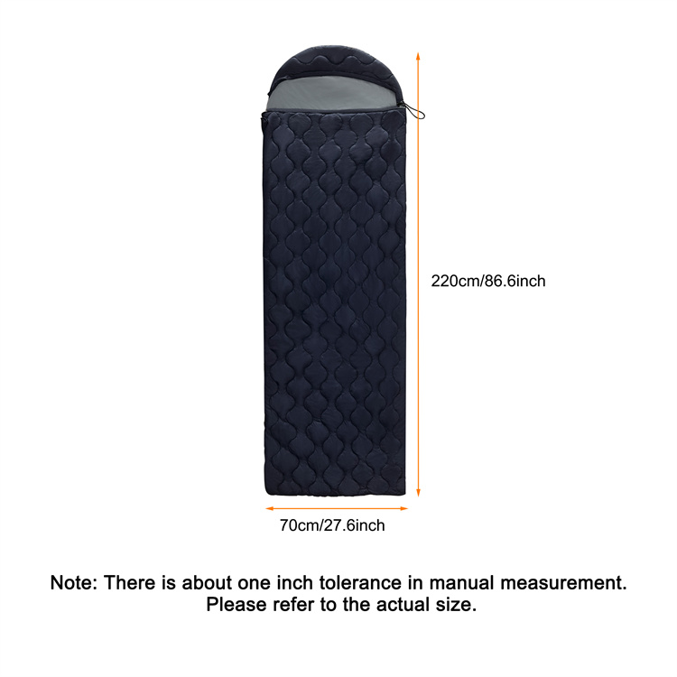 Custom Adjustable Temperature Heated Sleeping Bag MTECS001