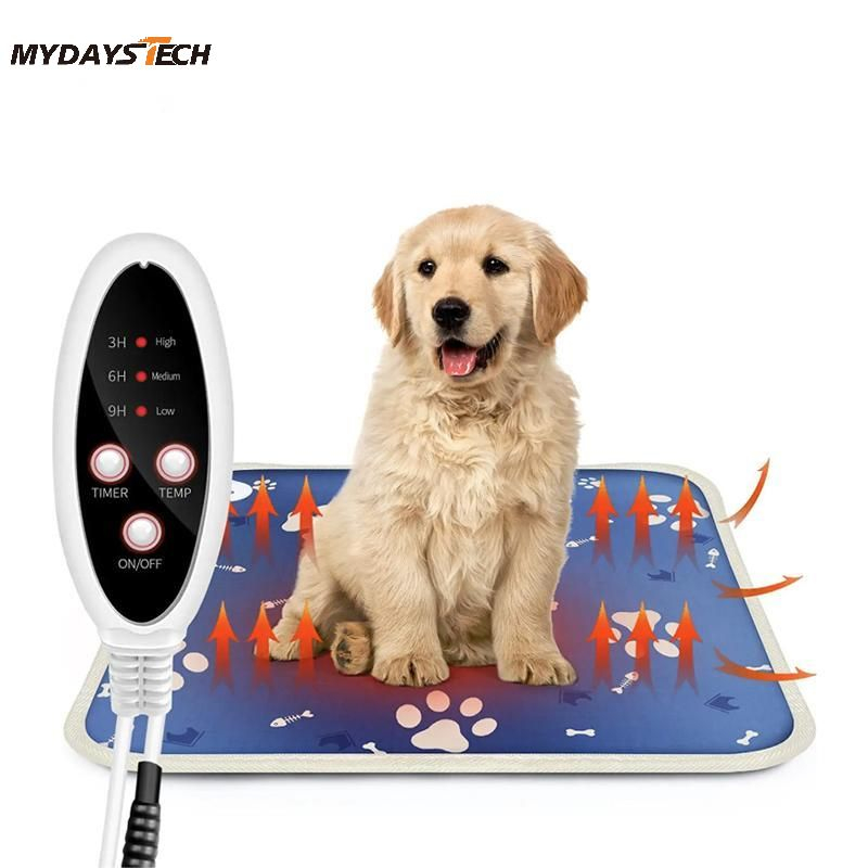 Waterproof Electric Pet Heating Pad For Dogs Cats With Timer MTECP001