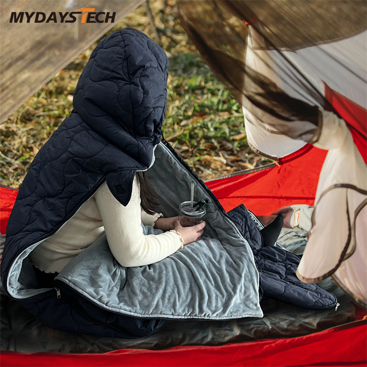 Custom Adjustable Temperature Heated Sleeping Bag MTECS001