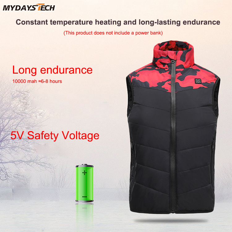 USB Electric Heated Vest Electric Heating Vest Supplier MTECV004