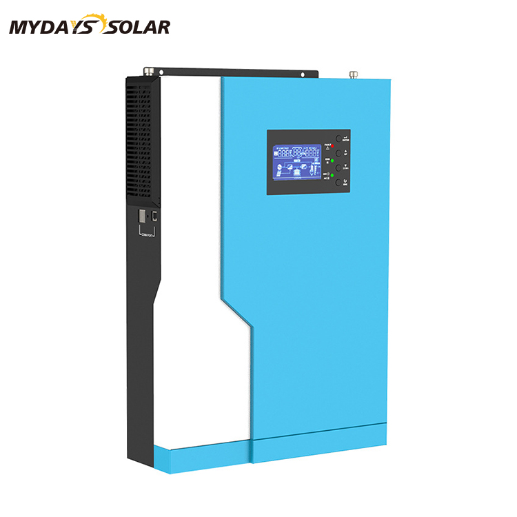3500W 100A MPPT Charge Controller Off Grid Pure Sine Wave Camping Solar Hybrid Inverter MSO-33