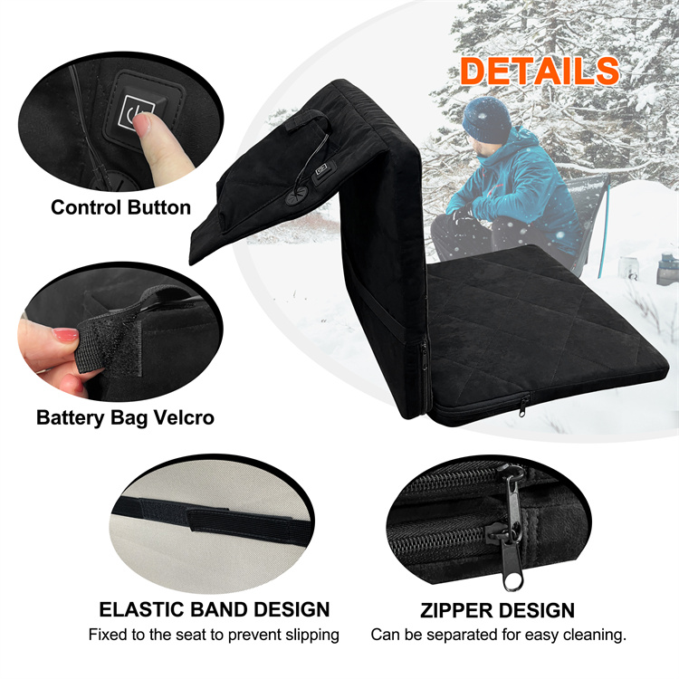 Coussins de siège de stade chauffants MTECC044