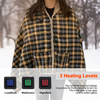  Multifunction Wrap Heating Plaid Shawl Blanket MTECB013